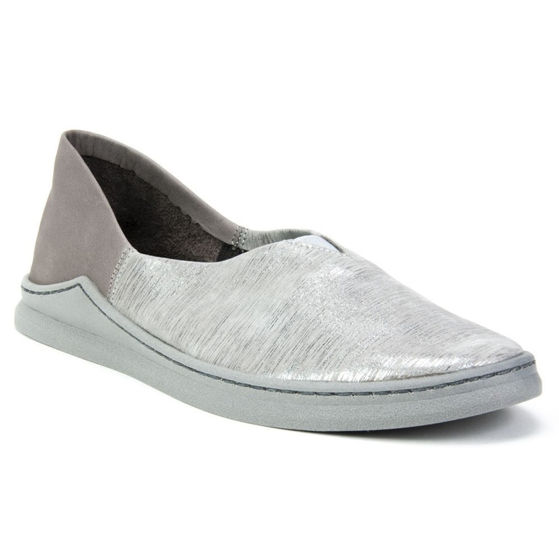 Filippo Schuhe 04078-13 / 00-0 Grau Silber plus Streifen mehrfarbig silber- 1