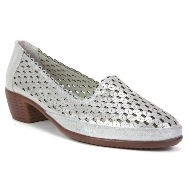 Filippo DP748 / 19 Si Silberne Schuhe 1