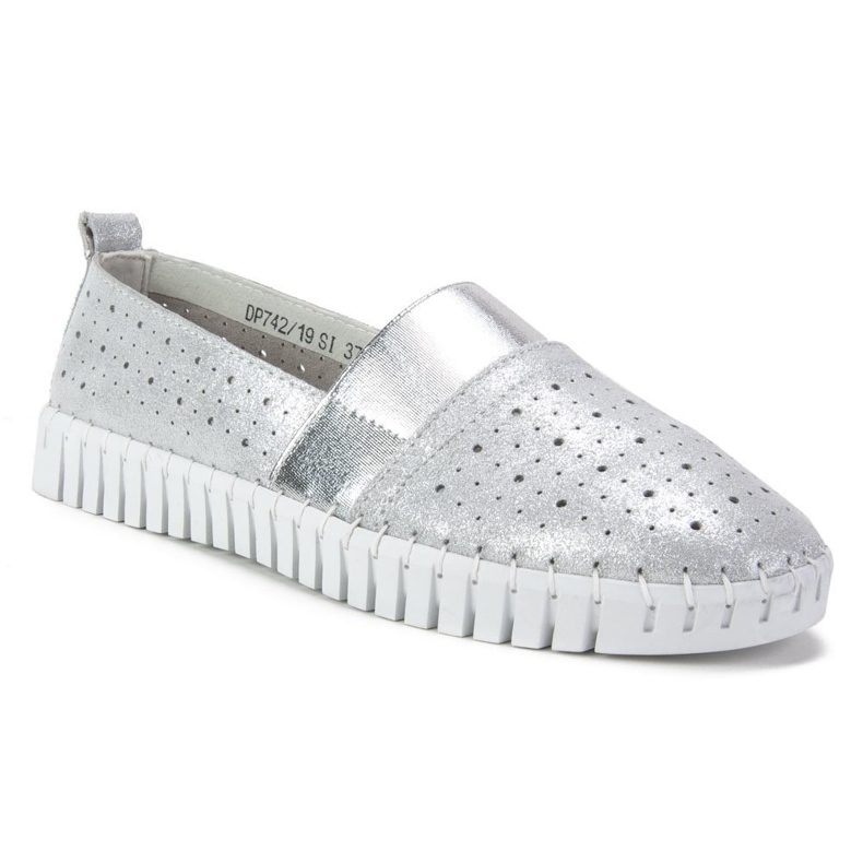 Filippo DP742 / 19 Si Silberne Schuhe 1