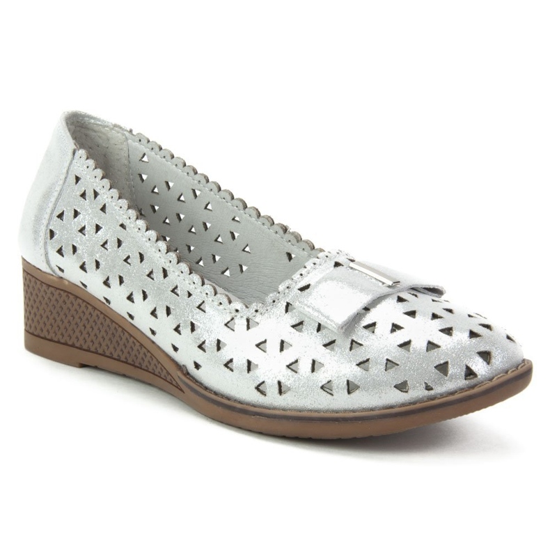 Filippo DP752 / 19 Si Silberne Schuhe 1