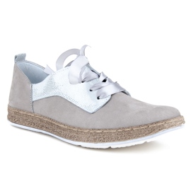 Filippo 511S Schuhe grau Nubuk silber- 1