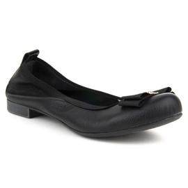 Schwarze Filippo 480 Ballerinas 1