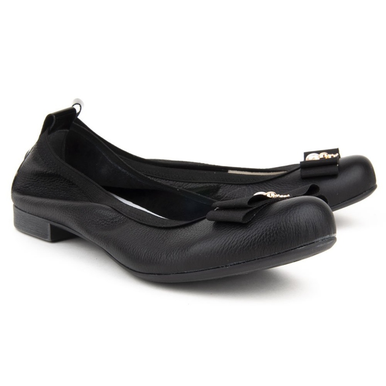 Schwarze Filippo 480 Ballerinas 2