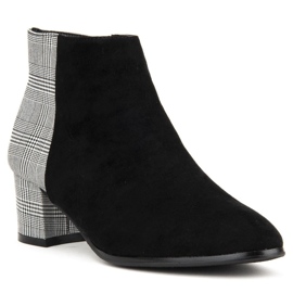 Schwarz-graue Filippo DBT936/19 Bk Gr Stiefel 2