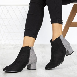 Schwarz-graue Filippo DBT936/19 Bk Gr Stiefel 1