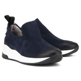 Filippo 20062 V Granat Turnschuhe marineblau 2