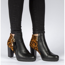 Filippo DBT1007 / 19 Bk Br Schwarz Braune Stiefel 2