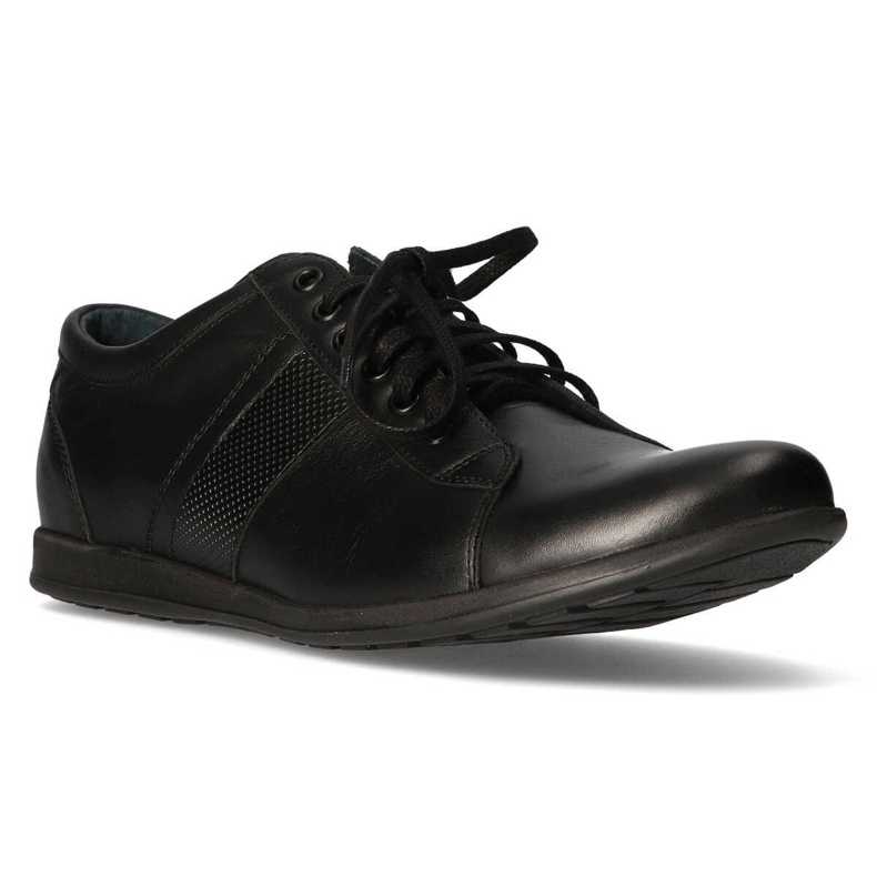 Lederschuhe Filippo 2063 schwarz 1