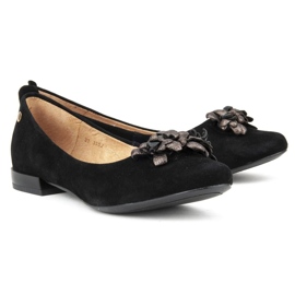 Filippo 03552-62 / 00-5 Ballerinas Schwarz plus Kupfer 2