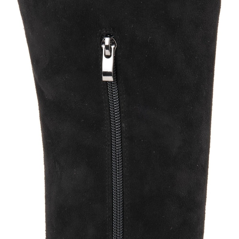 Filippo DKZ1029 / 19 Bk Schwarze Stiefel silber- grau 1