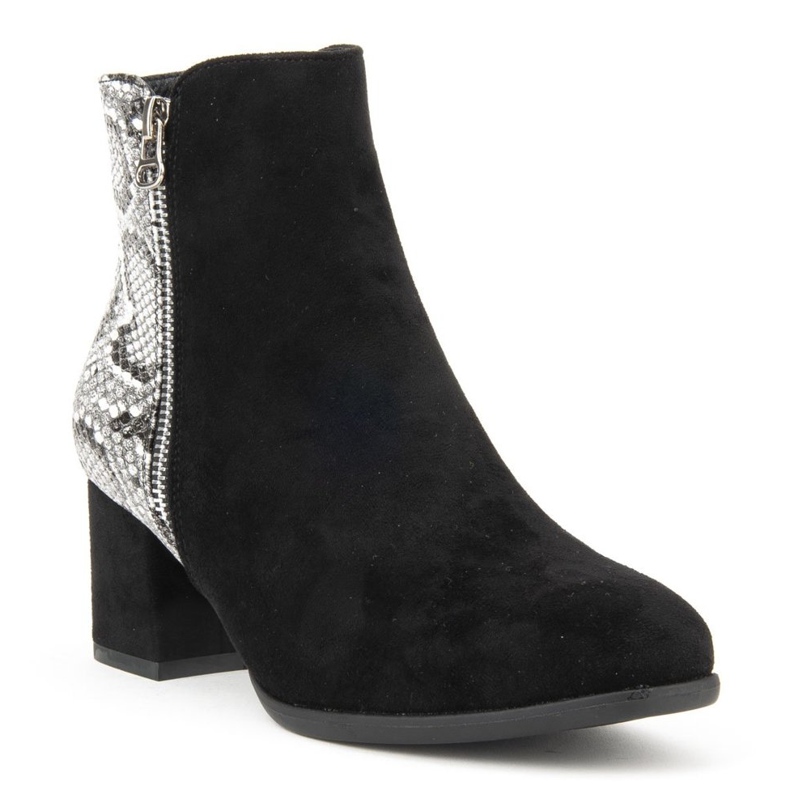 Filippo DBT977 / 19 Bk Gr Schwarz Graue Stiefel 1