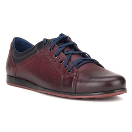 Filippo 1655 Bordo-Schuhe rot 1