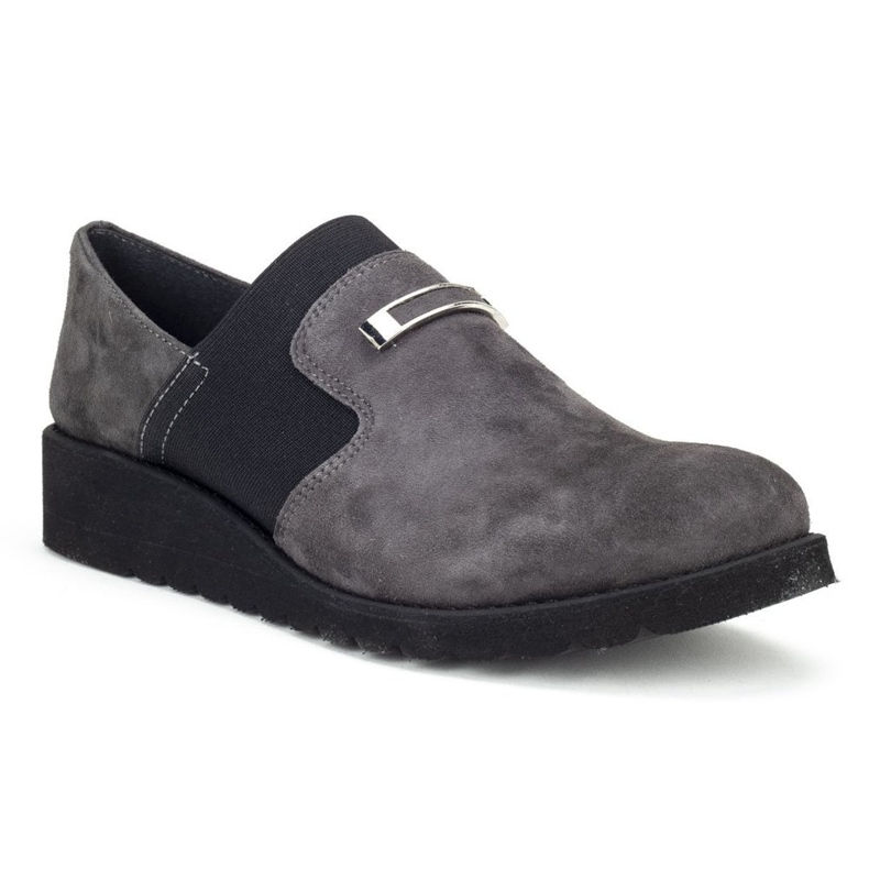 Filippo 010 graue Wildlederschuhe 1