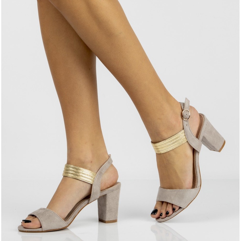 Filippo DS817 / 20 Gr Graue Sandalen 1