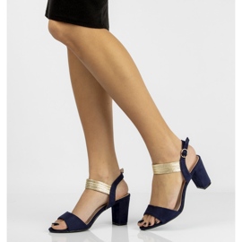 Filippo DS817 / 20 Nv Navy Sandalen marineblau 1