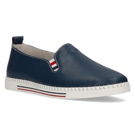 Lederschuhe FILIPPO DP066 / 20 Nv marineblau 1