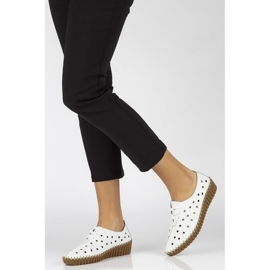 Lederschuhe Filippo DP1230 / 20 Wh weiß 1