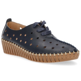 Lederschuhe Filippo DP1230 / 20 Nv marineblau 2