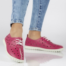 Lederschuhe Filippo DP1225 / 20 Fh rosa 1