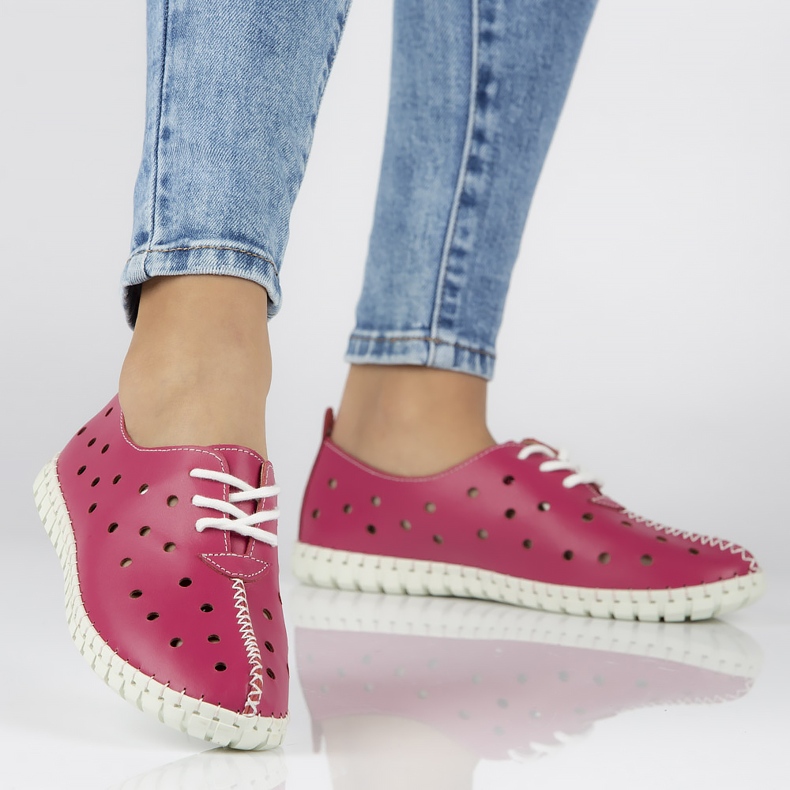 Lederschuhe Filippo DP1225 / 20 Fh rosa 1