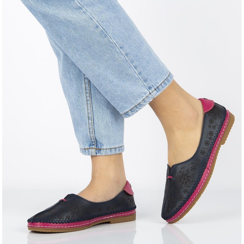 Lederschuhe Filippo DP1224 / 20 Nv marineblau navy blau 1