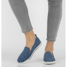 Lederschuhe FILIPPO DP1272 / 20 Bl blau 1