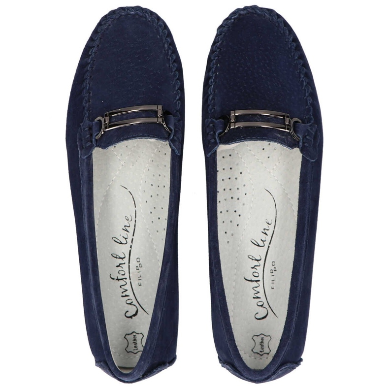 Filippo DP1202 / 20 Nv Marineblaue Schuhe 2