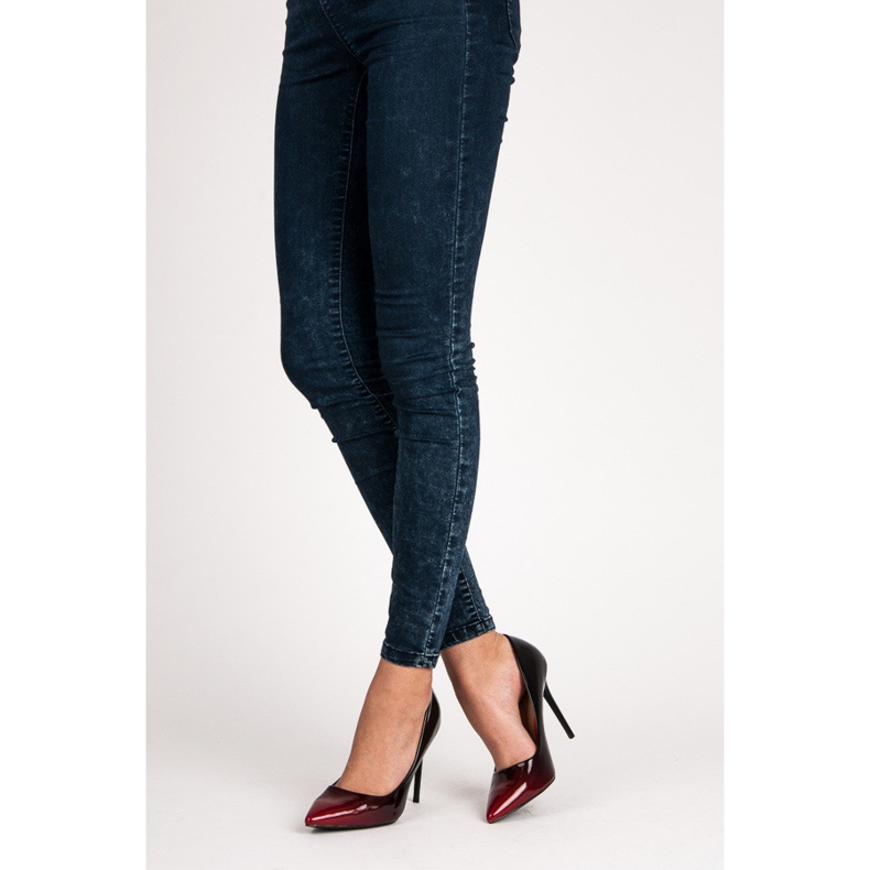 Belle Women Lackierte Ombre-Absätze schwarz 2