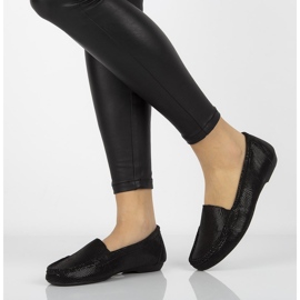 Ledermokassins Filippo DP005 / 20 Bk schwarz 2