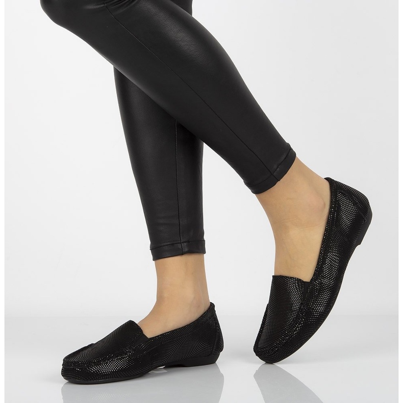 Ledermokassins Filippo DP005 / 20 Bk schwarz 2