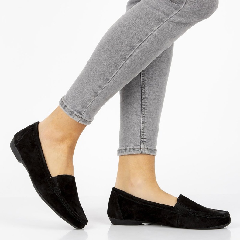 Ledermokassins Filippo DP644 / 20 Bk schwarz 1