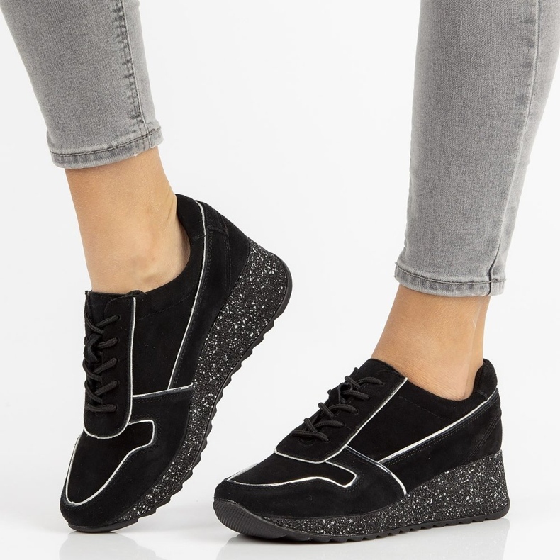 Lederschuhe Filippo DP943 / 20 Schwarz 1