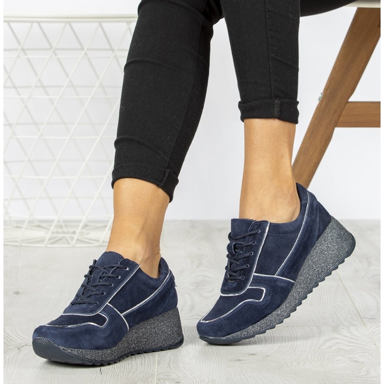 Schuhe Filippo DP943 / 20 Nv marineblau navy blau 1