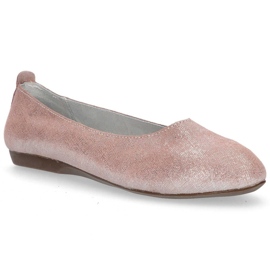 Lederballerinas Filippo DP1337 / 20 Pi rosa 2