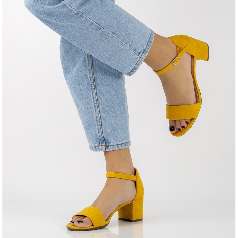 Filippo DS787 / 20 Yl Gelbe Sandalen 1