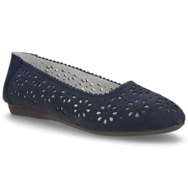 Lederschuhe Filippo DP680 / 20 Nv marineblau 1