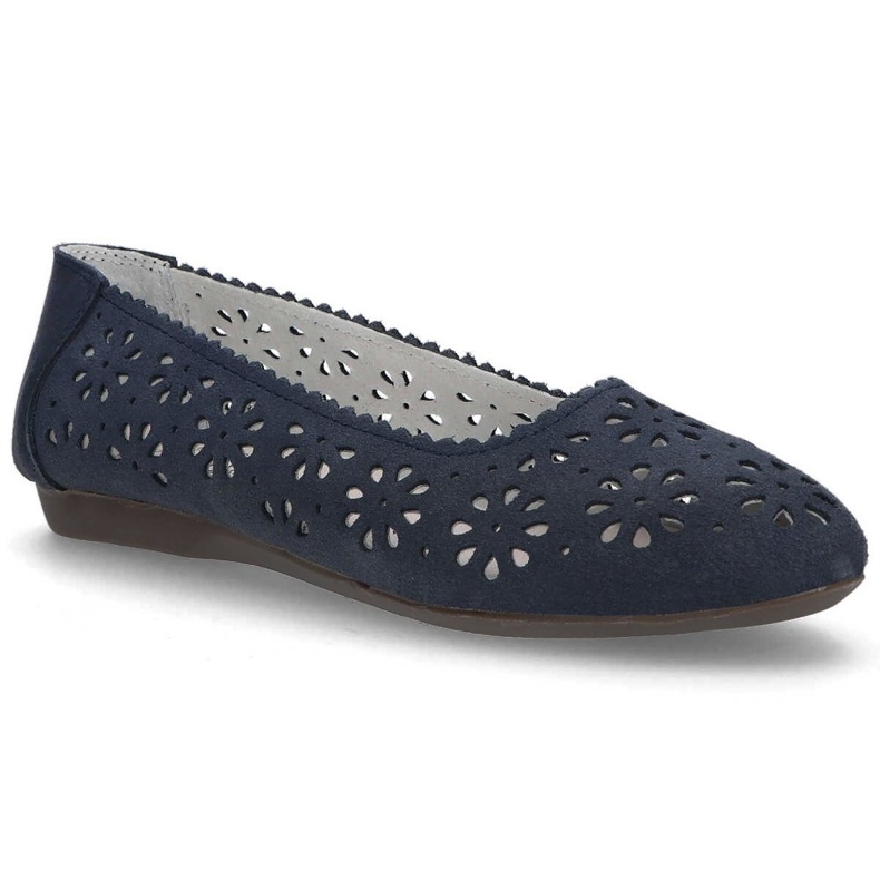 Lederschuhe Filippo DP680 / 20 Nv marineblau 1