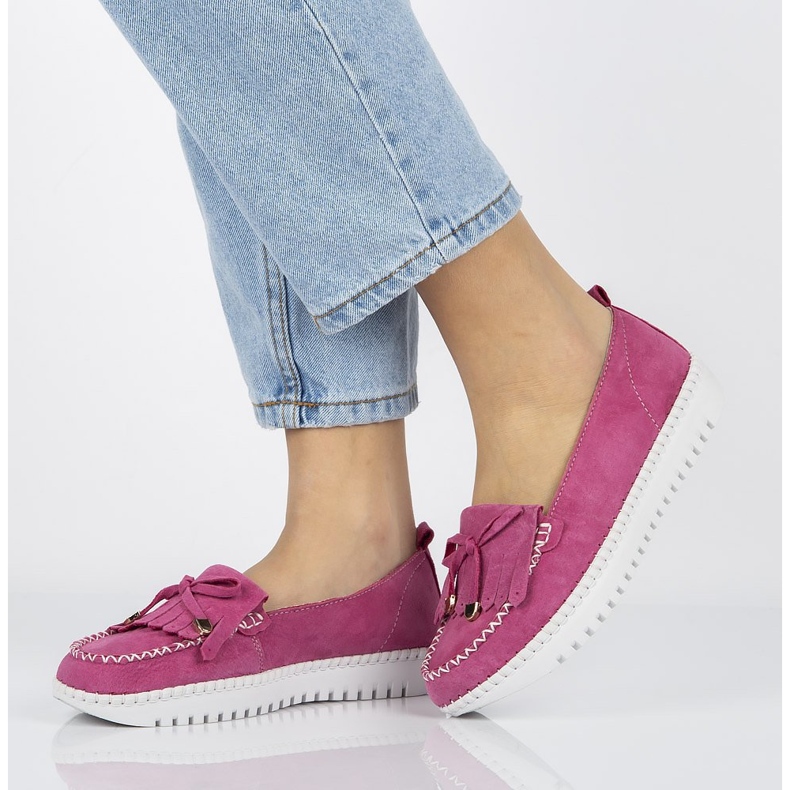 Lederschuhe Filippo DP021 / 20 Fh rosa 1