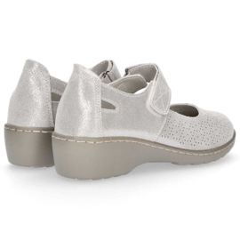 Filippo DP1319 / 20 Si Silberne Schuhe grau 2