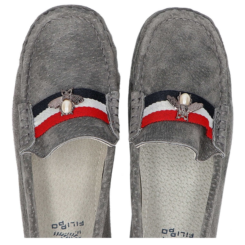 Schuhe Filippo DP1406 / 20 Gr Grau 1