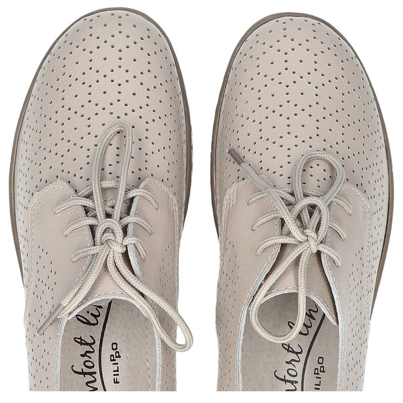 Schuhe Filippo DP1320 / 20 Gr Grau marineblau gelb 1