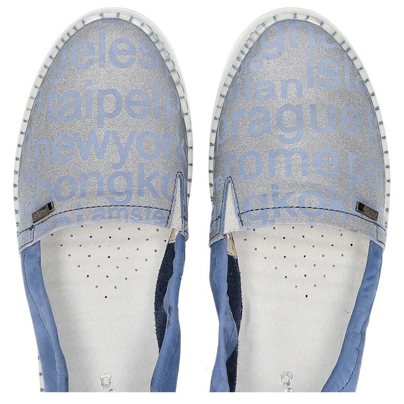 Filippo 10120 Citi Jeans + V. Jeans-Slipper blau 2