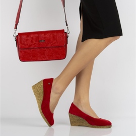 Rote Filippo DP1328 / 20 Rd Lederschuhe gelb 1