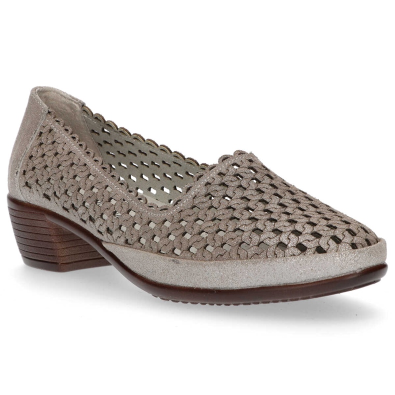 Lederschuhe Filippo DP748 / 20 Gr grau 1