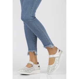 Filippo DP640 / 20 Wh Weiße Halbschuhe 1