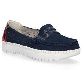 Lederschuhe Filippo DP1413 / 20 Nv marineblau 2