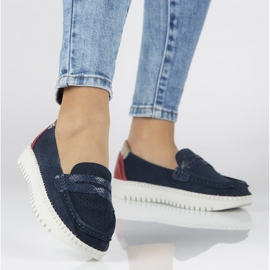 Lederschuhe Filippo DP1413 / 20 Nv marineblau navy blau 1