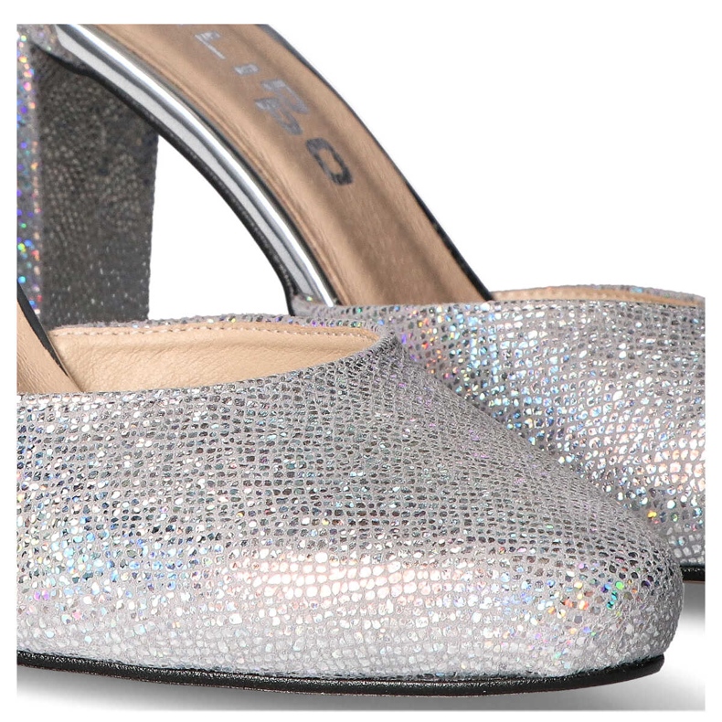 Filippo 2059 / OBL S-90 Pumpen silber- 2