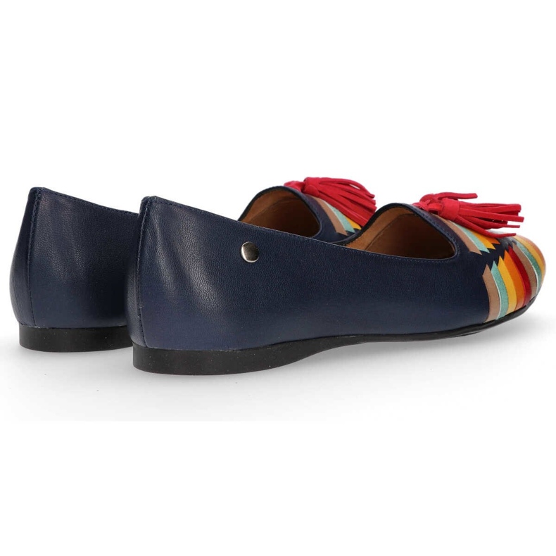 Filippo 04016-17 / 00-5 Marineblaue Schuhe mehrfarbig 2