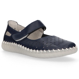 Lederschuhe Filippo DP1262 / 20 Nv marineblau 2